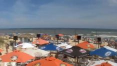 Amerika (Florida) George Island Plajı Blue Parrot Cafe Canlı izle