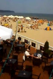 Polonya Sopot Plajı Müzik Kulübü Canlı izle