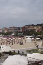 Slovenya Slovenian Littoral Portoroz Plajı Canlı izle