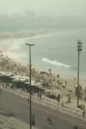 Brezilya Rio de Janeiro  Copacabana Plajı Canlı izle