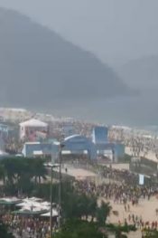 Brezilya Rio de Janeiro Copacabana Plajı -2- Canlı izle