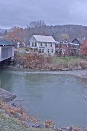 Amerika Vermont, (Waitsfield tarihi köprüsü)