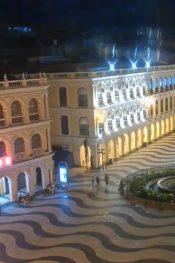 Çin Makao  Macau Senado Meydanı